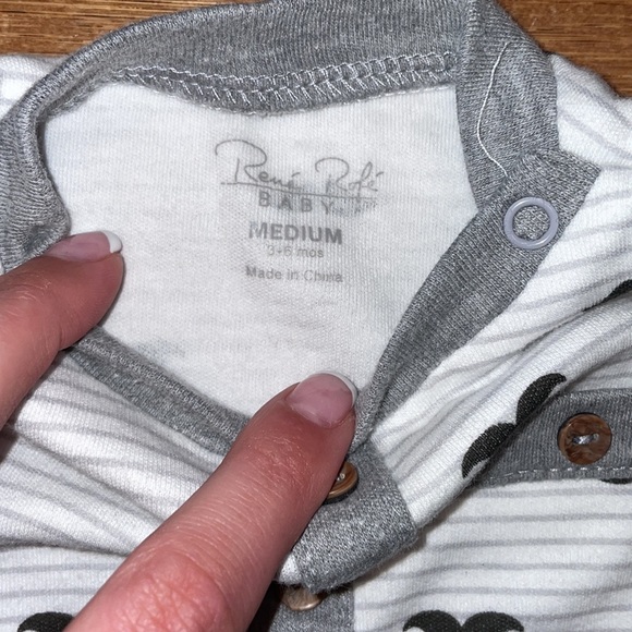 mustache 🥸 baby onesie - Picture 3 of 4